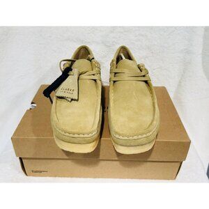 Clarks Wallabee Maple Suede Moccasin Loafer Shoe Men's US size 8.5 NEW!!!